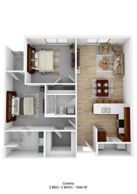 bedroom floor plan an in 2d